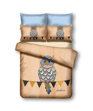 Pościel Owls Autumnstory 200x200+80x80*2