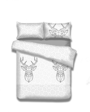Amelia Home Pościel Snuggy Mydeerfriend 155x220+80x80*1
