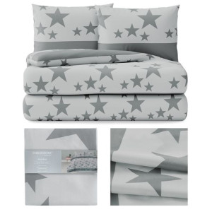 Amelia Home Pościel Basic Stardust 200x200+80x80*2