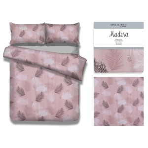 Ameliahome Zestaw Pościeli Madera Pinkvibes 200x220+80x80*2