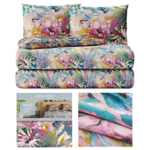 Ameliahome Zestaw Pościeli Averi Hawaii 200x220+80x80*2