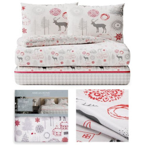 Ameliahome Zestaw Pościeli Snuggy Lappi 160x200+70x80*2