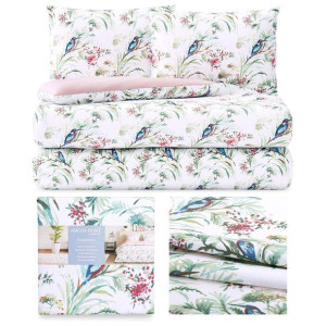 Ameliahome Zestaw Pościeli Averi Kingfihser 200x200+80x80*2