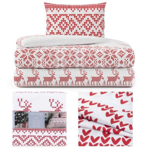 Ameliahome Zestaw Pościeli Snuggy Jolly 135x200+80x80*1
