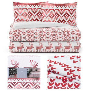 Ameliahome Zestaw Pościeli Snuggy Jolly 200x200+80x80*2