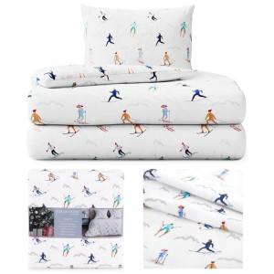 Ameliahome Zestaw Pościeli Snuggy Aspen 135x200+80x80*1