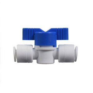 Zawór kulowy szybkozłącze do wody 1/4" 6.5mm łącznik na wężyk osmoza