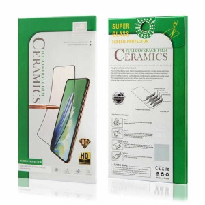 Szkło hartowane 9D CERAMIC do MOTOROLA MOTO E32s Full Glue czarny