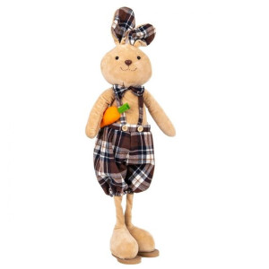 Figurka Dekoracyjna Pluszowa Zajączek Wys.70cm Boy