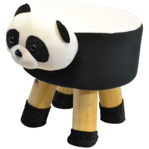 Pufa Krzesełko Taboret Panda 28x28cm