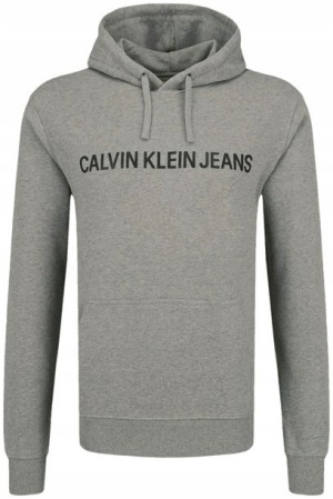 Bluza męska z kapturem szara CALVIN KLEIN JEANS M