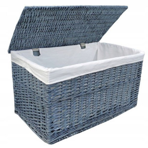 Kufer Wiklinowy Szary 105 L