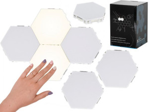 Lampa Modułowa Led Dotykowa Ścienna 6szt Ciepły Biały