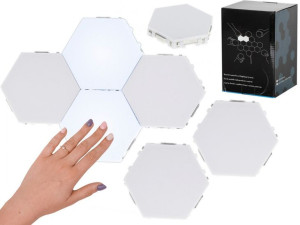 Lampa Modułowa Led Dotykowa Ścienna 6szt Zimn Biał