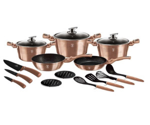 Garnki Berlinger Haus 17 Ele Metallic Rose Gold Bh-6161