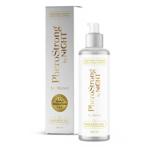 PheroStrong By Night Massage olejek do masażu z feromonami 100ml