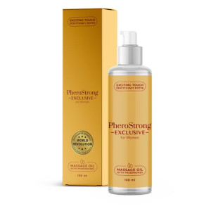 PheroStrong Exclusive Massage olejek do masażu z feromonami 100ml