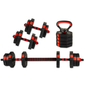 Hantla Kompozytowa Kettlebell 4w1 15 Kg Eb Fit