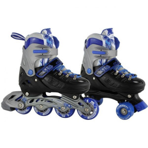 Rolki - Wrotki Enero Ozone 2w1 31-34 Black Blue