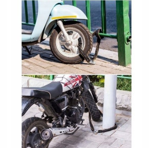 Mocna Blokada Rowerowa Rower Motor Zapięcie 80 Cm