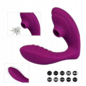 Masażer Motylek Z Penisem, Ssący Wibrator