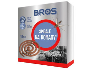 Bros 10x spirala odstraszacz na komary meszki