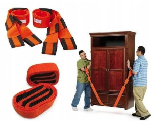 Pasy do przenoszenia mebli szelki transportowe x2