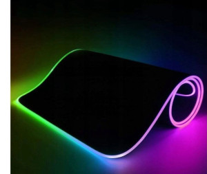 Podkładka Gamingowa Dla Graczy Pod Myszkę Rgb Led 80x30cm