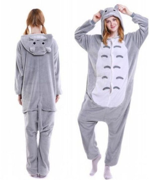 Onesie Pidżama Kombinezon Szary Totoro M