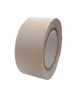 Taśma Biała Oznaczeniowa Samoprzylepna Bhp Do Linii 50mm/33m