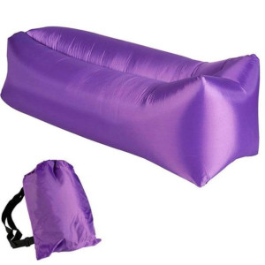 Łóżko Na Powietrze Fioletowe Lazy Bag Sofa