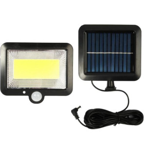 Solarna Lampa Czujnik Zmierzchu Ruchu Ogród Wejście Panel