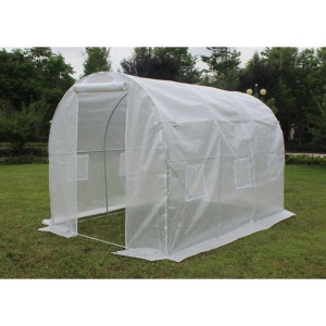 Szklarnia Tunel Ogrodowy Pe 300x200x200cm Biały