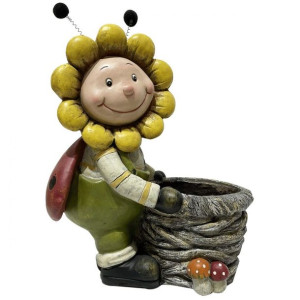 Kwietnik Ogrodowy Pszczółka, Biedronka Wys. 34,5cm