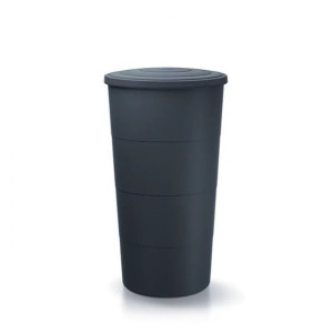 Zbiornik Na Wodę Deszczówkę Smooth 210l Antracytowy