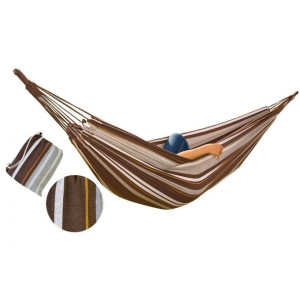 Hamak Ogrodowy 2 Osobowy Xxl 250x150cm Saska Garden