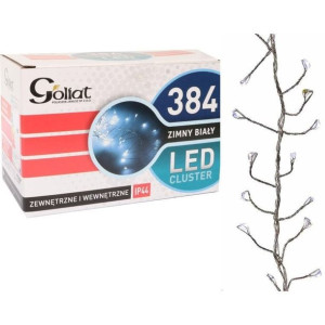Lampki Gąsienica Świetlna 384 Led Oświetlenie Świąteczne