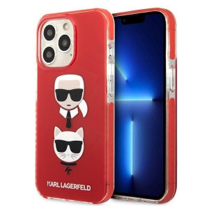 Karl Lagerfeld KLHCP13XTPE2TRApple Iphone 13 Pro Max  Czerwony