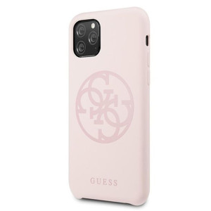 Guess nakładka GUHCN65LS4GLP Apple iPhone 11 Pro Max Guess Jasnoróżowy