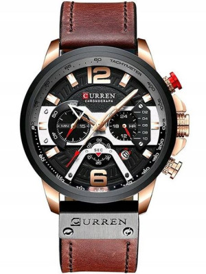 Zegarek Męski Curren 8329 (zc027d) - Chronograf