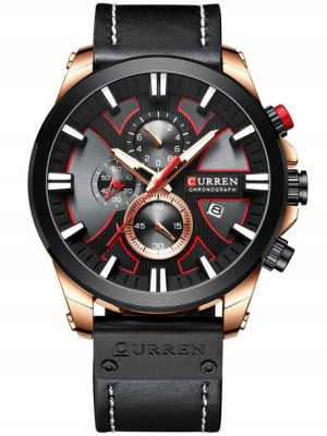 Zegarek Męski Curren 8346 (zc026b) - Chronograf