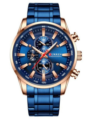 Zegarek Męski Curren 8351 (zc022e) - Chronograf