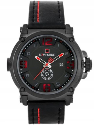 Zegarek Męski Naviforce - Nf9099 - Black/red+box