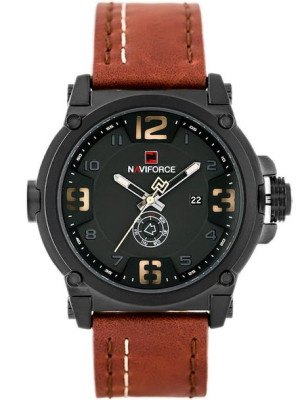 ZEGAREK MĘSKI NAVIFORCE - NF9099 - brown/black