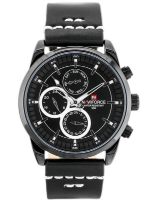 Zegarek Męski Naviforce - Nf9148 (zn085b) Black