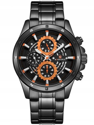 Zegarek Męski Naviforce - Nf9149 (zn090a) Black /