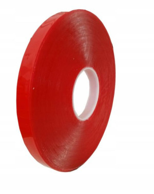 Taśma Dwustronna Żelowa Montażowa Do Abs Pvc Szkła Pleksi Ledów 1mm/6mm/33m