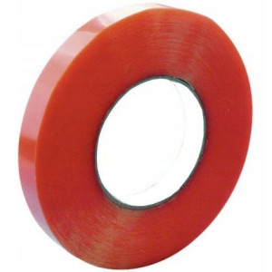 Taśma Montażowa Dwustronna Bezbarwna Do Pleksi Szkła Pvc Gumy 25mm/50m