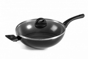 Patelnia wok + pokrywka 30 cm Gerlach