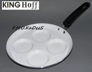 KingHoff patelnia ceramiczna do jajek placków 24cm KH-3923